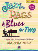 Jazz, Rags and Blues for Two piano sheet music cover